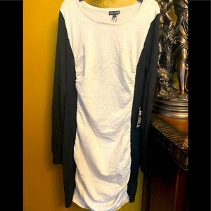 NWT Express Color-block Sweater Dress.